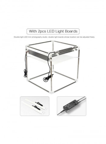 Mini LED Light Studio Black/Silver