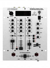 3-Channel DJ Mixer With BPM Counter And VCA Control DX626 White/Black