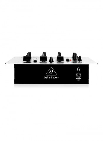 3-Channel DJ Mixer With BPM Counter And VCA Control DX626 White/Black