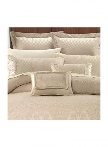 7-Piece Duvet Cover Set Beige