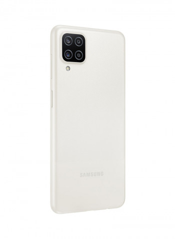 Samsung Galaxy A12 Dual SIM White 4GB RAM 64GB 4G LTE - Middle East Version