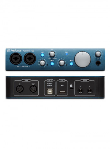 Audio Box ITwo Audio Interface Blue