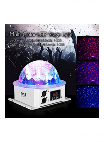 Ceiling Projector DJ Party Light White/Black 7.1x8.7x8.7inch
