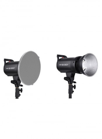 SK300II Wireless Studio Photography Light Black