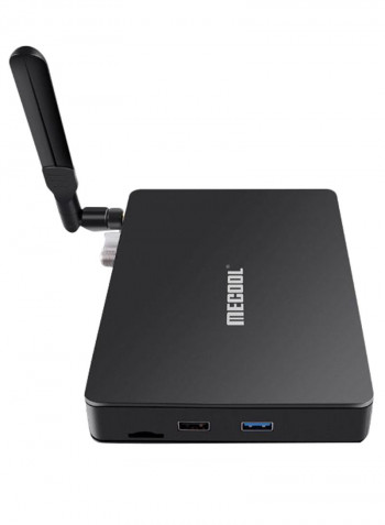 UHD 4K Media Player Smart TV Set Top Box K6 WT2081 Black