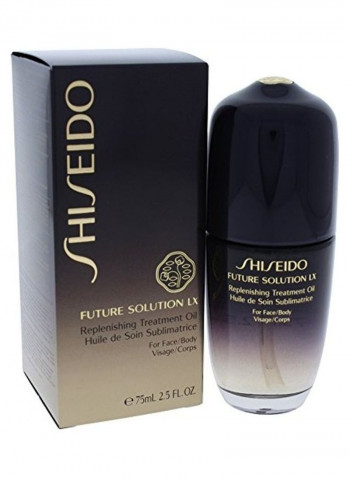 Future Solution Replenishing Treatment Moisturizing Oil White 75ml
