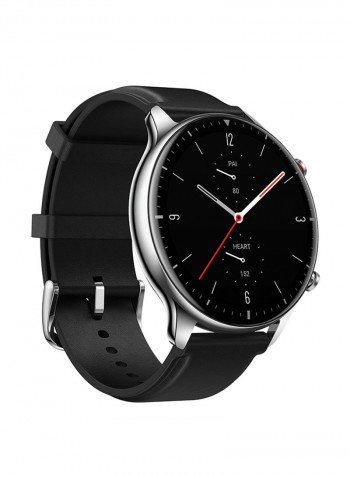 GTR 2 Smartwatch with 3D Curved Bezel-less Design Classic Edition Obsidian Black