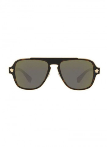 Men's UV-Protected Pilot Sunglasses - Lens Size: 56 mm