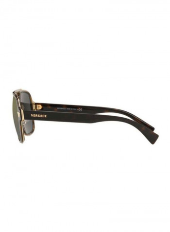 Men's UV-Protected Pilot Sunglasses - Lens Size: 56 mm