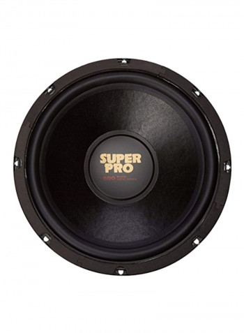 High Performance Subwoofer PW1048USX Black