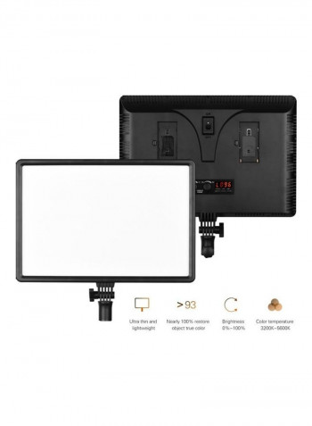 LED Light Panel for Photography Black/White