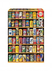 1500-Piece Miniature Can Jigsaw Puzzle Set 14446