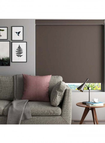 Single Comfort Window Blind Brown 200x200cm