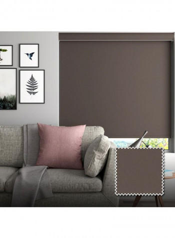 Single Comfort Window Blind Brown 200x200cm