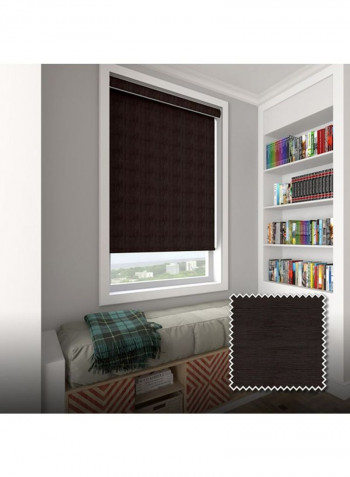 Single Comfort Roller Window Shade Brown 200x200cm