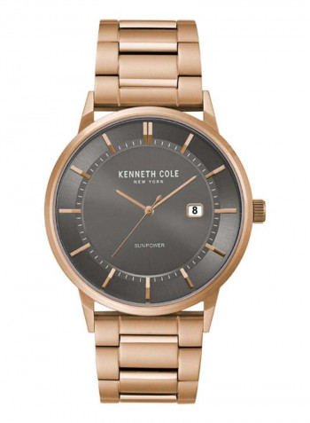 Men's Classic Water Resistance Stainless Steel Analog Watch KC50784007