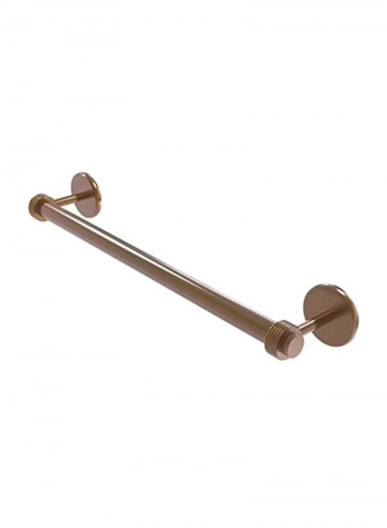 Satellite Orbit Two Collection Towel Bar Gold 24inch
