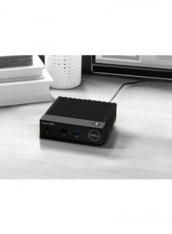 Wyse 3040 Thin Client Mini PC With Atom Processor/2GB RAM/8GB eMMC Flash Memory/Intel HD Graphics 400 Black