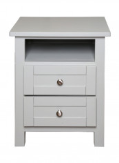 Brandon Storage Chest Light Grey 50.8x66.04x40.64centimeter