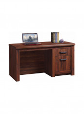 Braxton Writing Table Brown 140 x 72 x 77centimeter