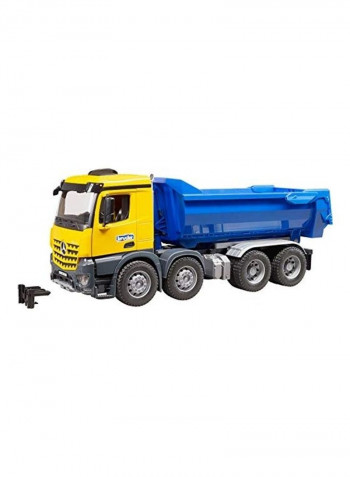 Bruder Mb Arocs Halfpipe Dump Truck