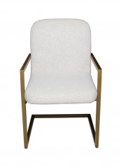 Bruno Dining Chair Brown/White 55x86x57centimeter