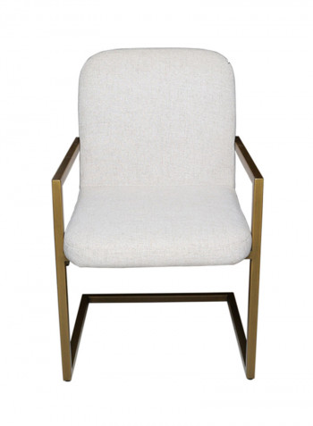Bruno Dining Chair Brown/White 55x86x57centimeter