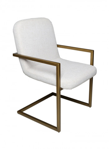 Bruno Dining Chair Brown/White 55x86x57centimeter