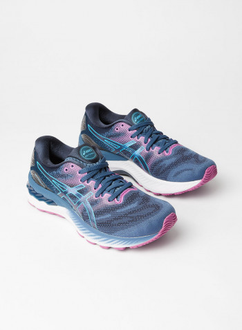 Gel-Nimbus 23 Running Shoes Grand Shark/Digital Aqua