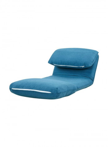 Fabric Foldable Bed Blue