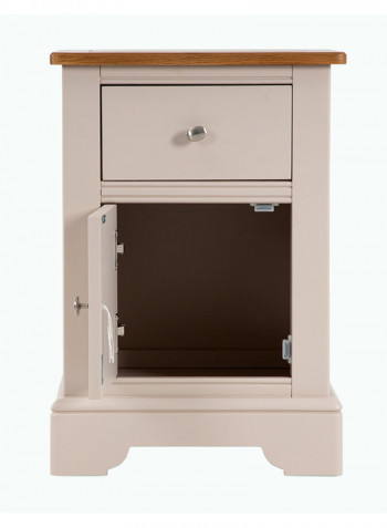 Orlando Nightstand Off White 46 x 40 x 66cm