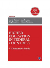 Higher Education In Federal Countries: A Comparative Study Hardcover English