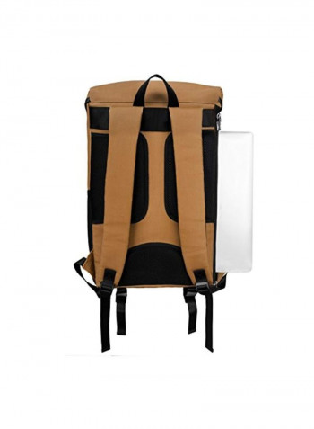 Protective Backpack For Camera Sandstorm Brown