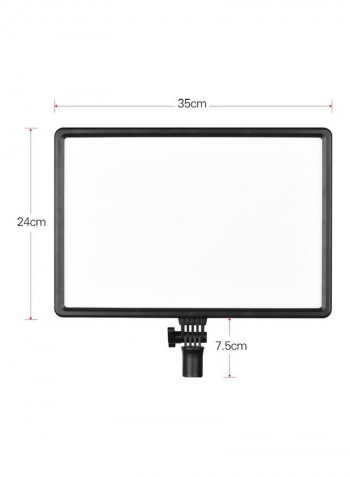 LED Light Panel for Photography Black/White