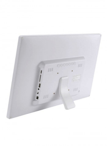 Electronic LED Digital Photo Frame Album Kit 17inch White