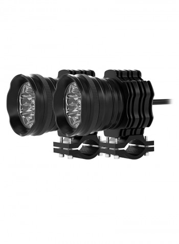 Pair Of LED Motorcycle External Headlight