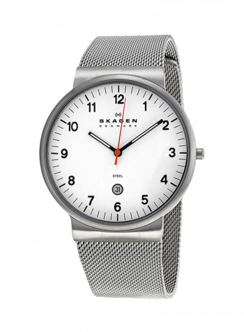 Men's Water Resistant Stainless Steel Analog Watch SKW6025