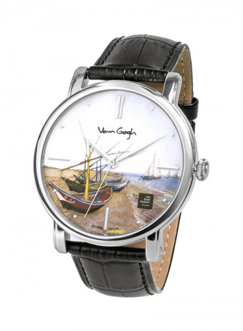 Leather Analog Wrist Watch AC-GENT01