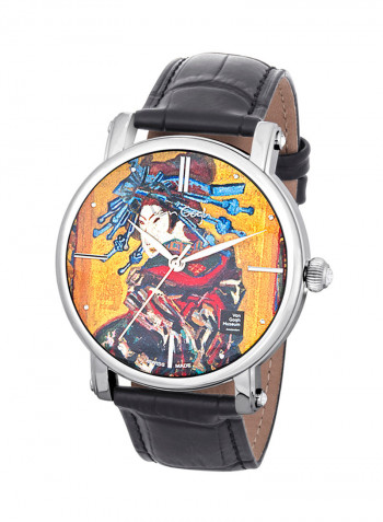 Leather Analog Wrist Watch AC-GENT03