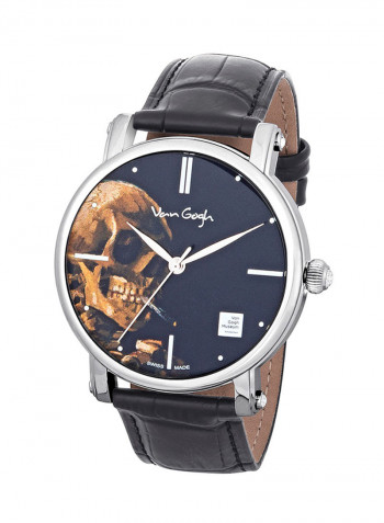 Leather Analog Wrist Watch AC-GENT06