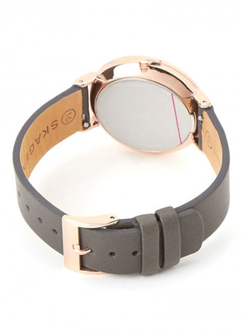 Women's Water Resistant Leather Analog Watch SKW2674