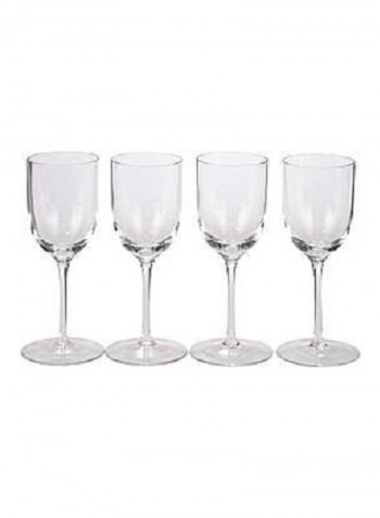 4-Piece Bar Port Glass Clear