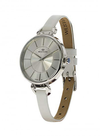 Women's Leather Analog Watch W8193LGP050C