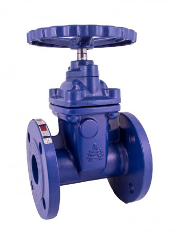 Classic Handwheel Operated Gate Valve Blue/Silver 4inch