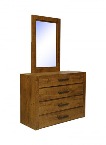 Boomerang Dresser Mirror Brown 117x188x47centimeter