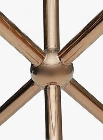 Firaaq Side Table Gold/Clear