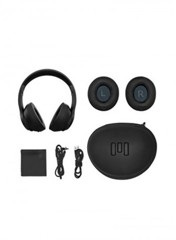 Boom Wireless Over-Ear Heaphones Black