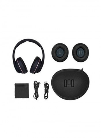 Over-Ear Bluetooth Headphone Black/Pink