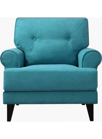 Ibiza 1-Seater Chair Blue 86 x 88cm