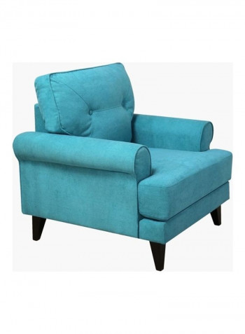 Ibiza 1-Seater Chair Blue 86 x 88cm